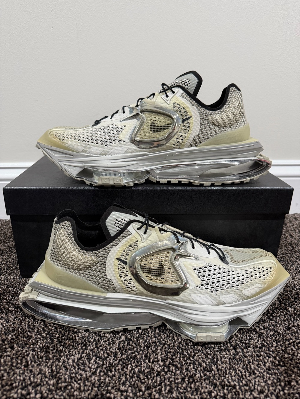 Nike x MMW Matthew Williams 4 Zoom 2020 “Stone” Sneakers